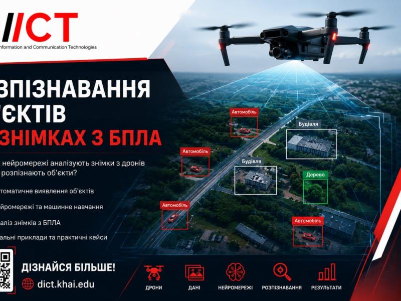 Майстер-клас «Розпізнавання об’єктів на знімках з БПЛА»